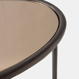 Hunter Side Table, Bronze