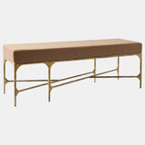 Hunter Bench, Antique Gold