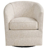 Burke Swivel Chair, Rani Arctic