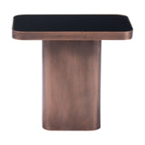 Marcos Side Table, Antique Bronze-Furniture - Accent Tables-High Fashion Home