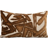 ACDC Lumbar Pillow, Copper-Accessories-High Fashion Home