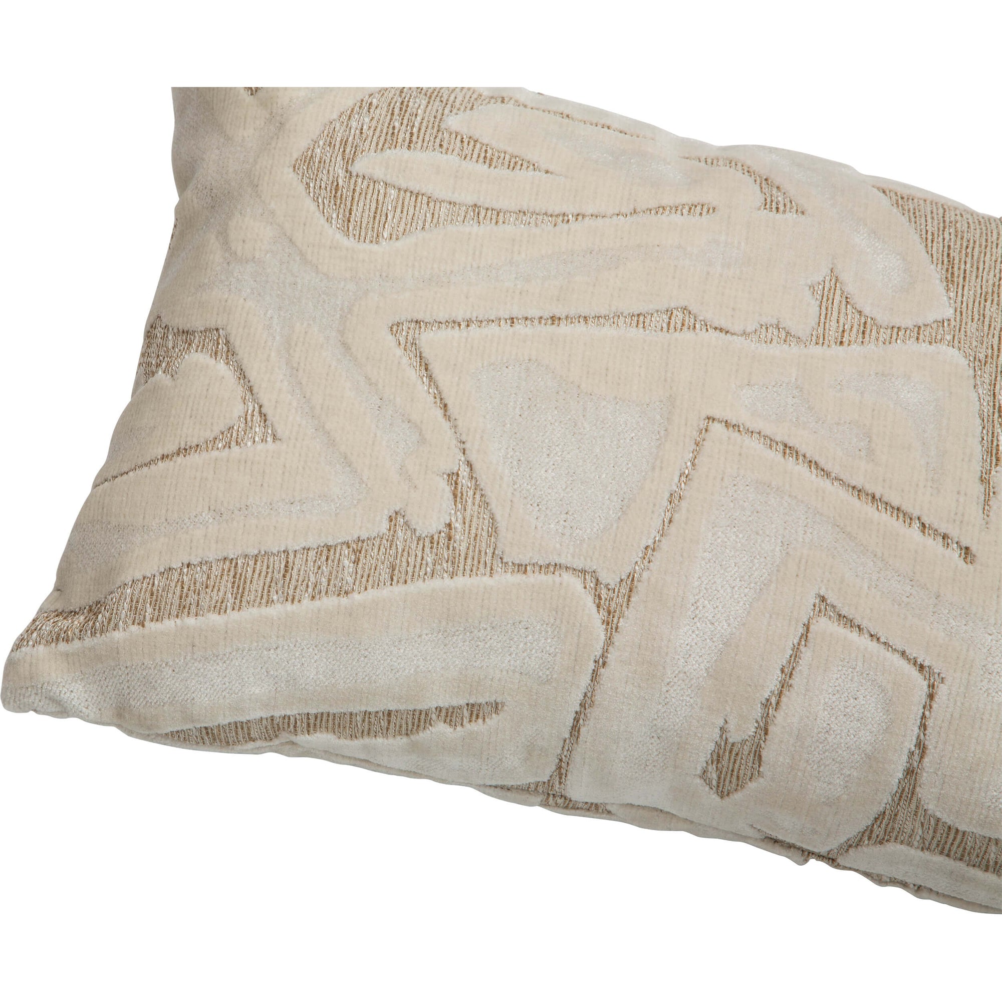 ACDC Lumbar Pillow, Natural – High Fashion Home