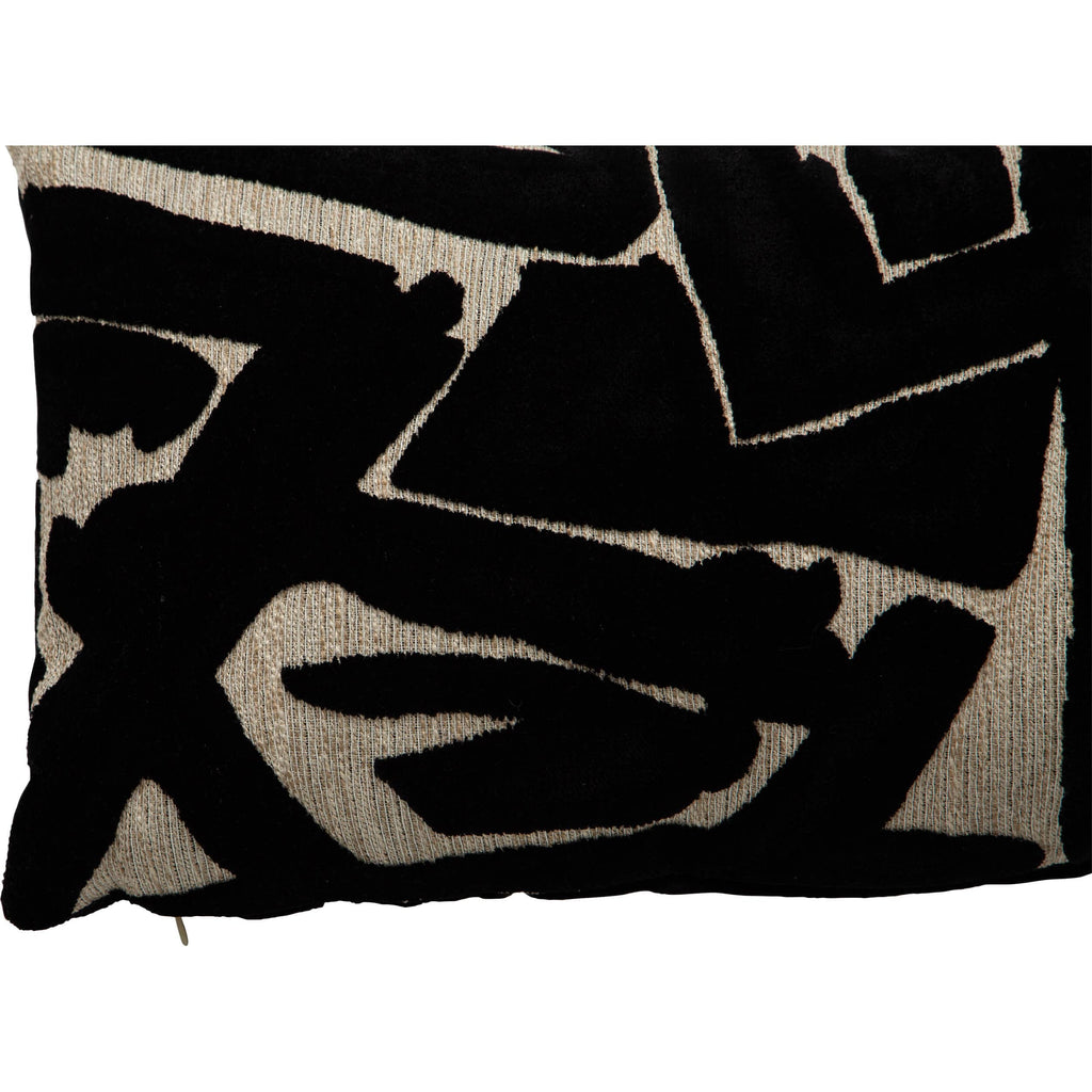 ACDC Lumbar Pillow, Onyx – High Fashion Home