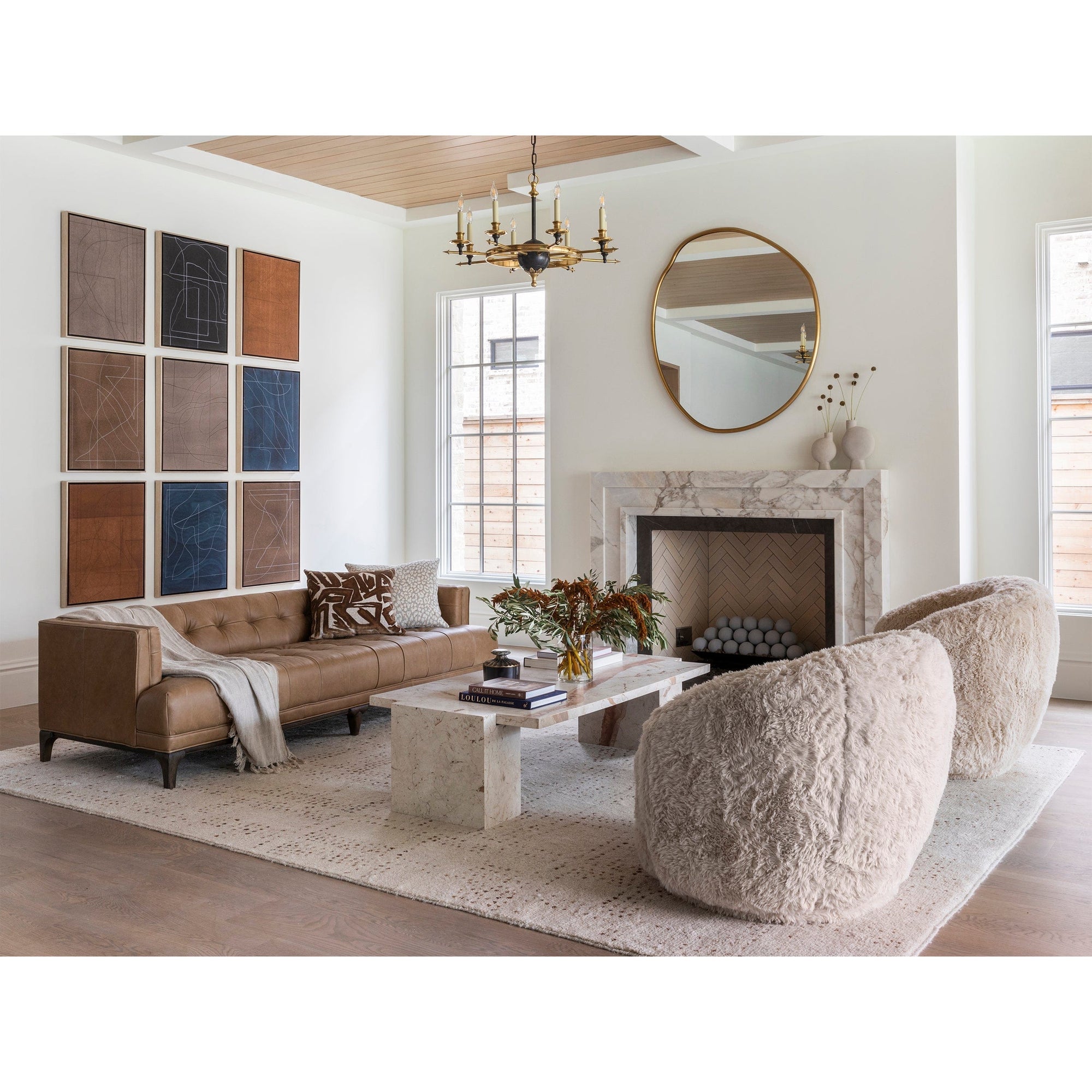 ACDC Pillow, Copper – High Fashion Home