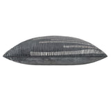 Castle Hill Tivoli Pebble Lumbar Pillow, Black