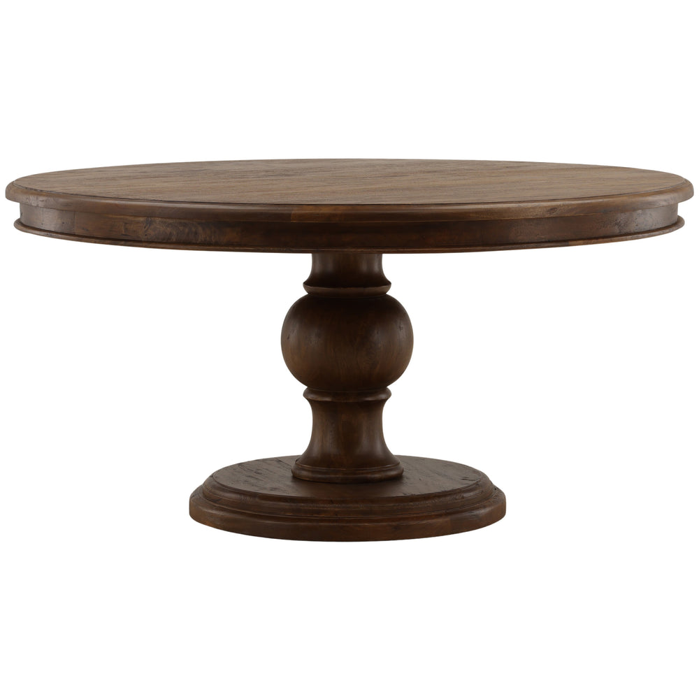 Arturo Round Dining Table, Brown