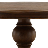 Arturo Round Dining Table, Brown