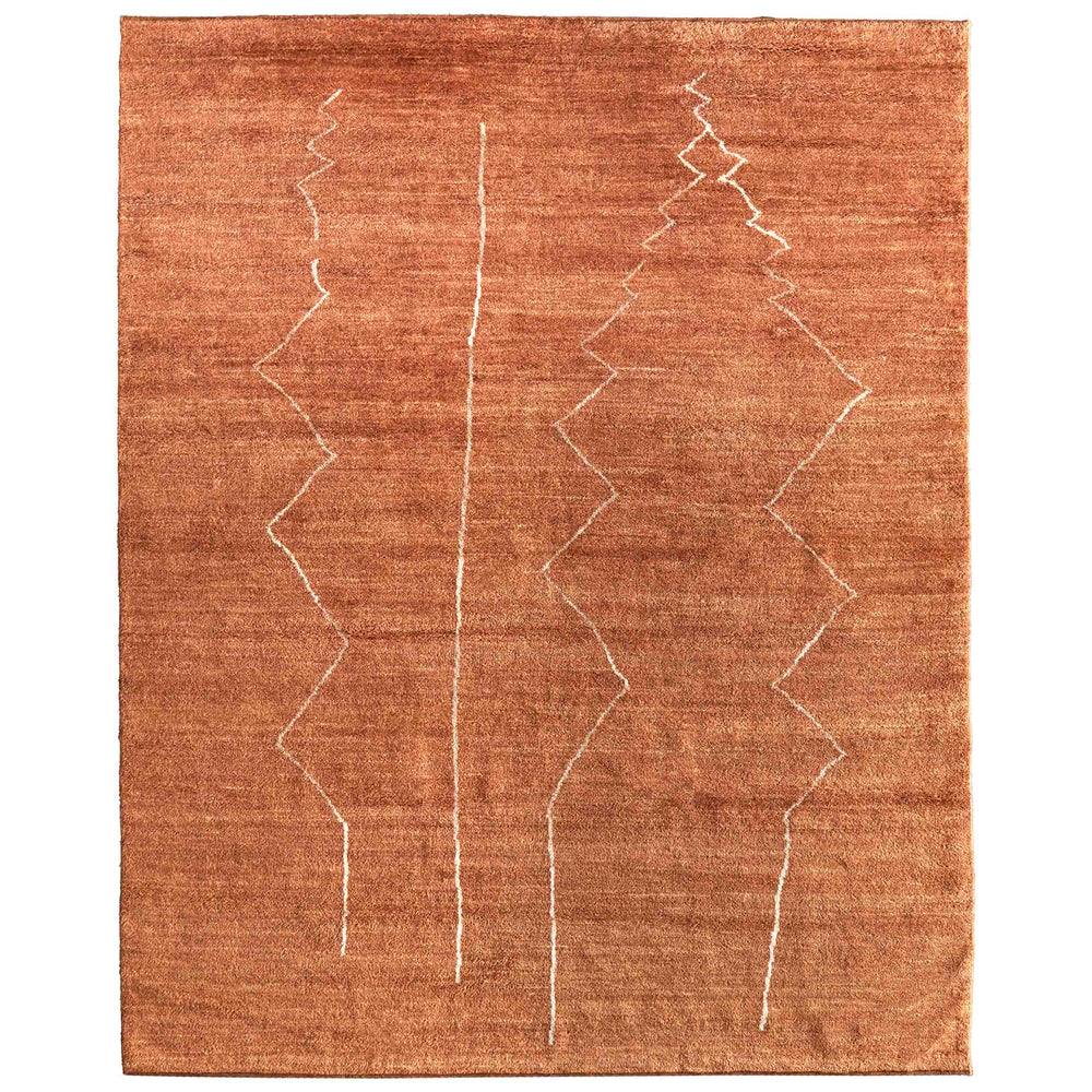 Feizy Rug Agape 69H8F, Rust-Rugs1-High Fashion Home
