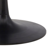 Bolton Round Dining Table, Antique Black