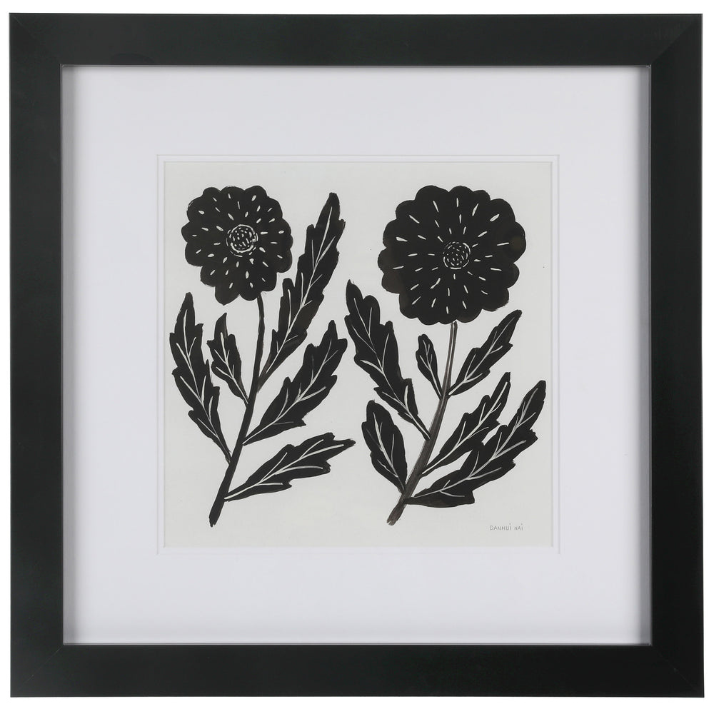 Floral Simplicity II Framed