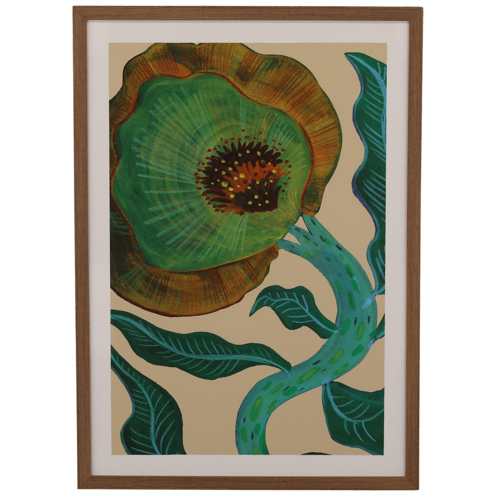 Playful Petals Bright Framed