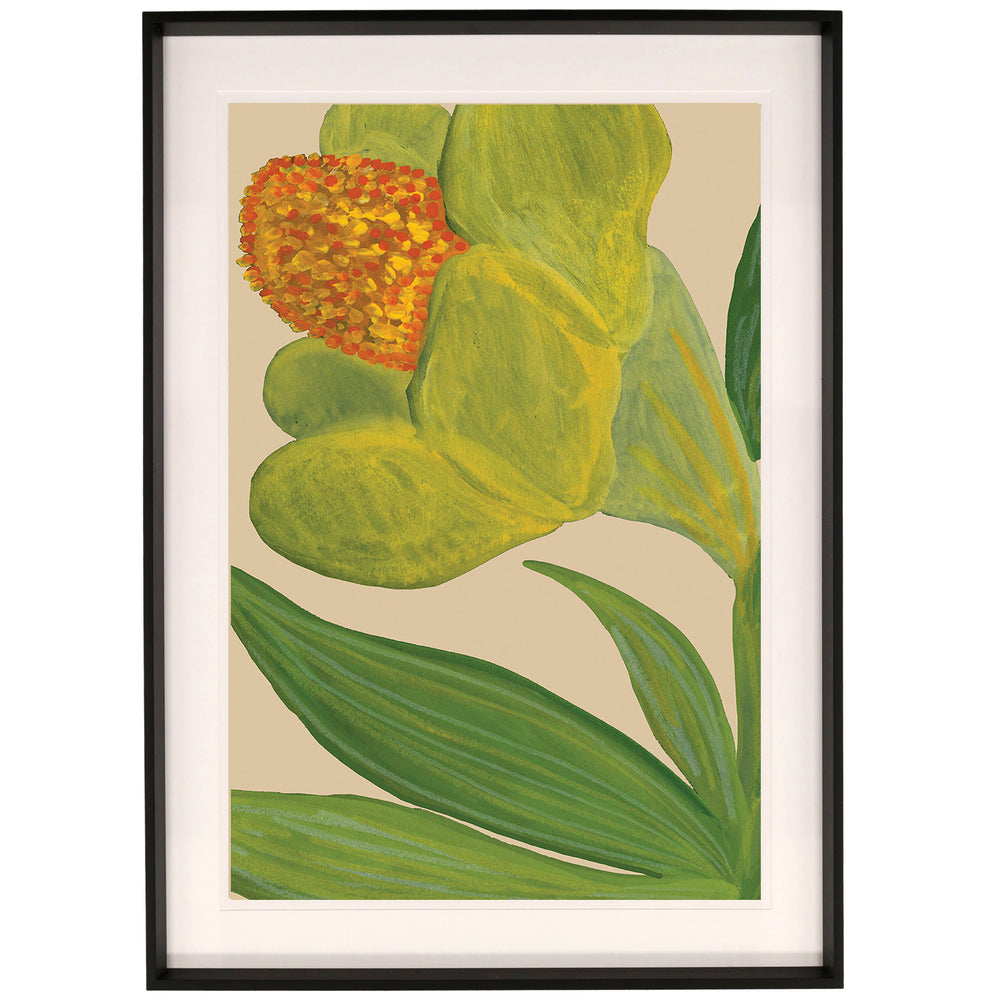 Playful Petals Vivid Framed