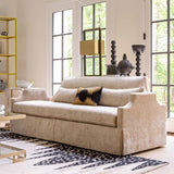 Diana Skirted Sofa, Finn-Hazelnut