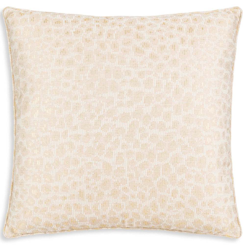 Asher Pillow, Ivory/Gold