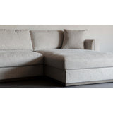 Maddox RAF Sectional, Subtle Chalk-Furniture - Sofas-High Fashion Home
