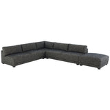 Ames Armless Sofa, Night Fall