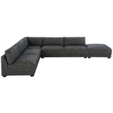 Ames Armless Sofa, Night Fall