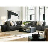 Ames Armless Sofa, Night Fall
