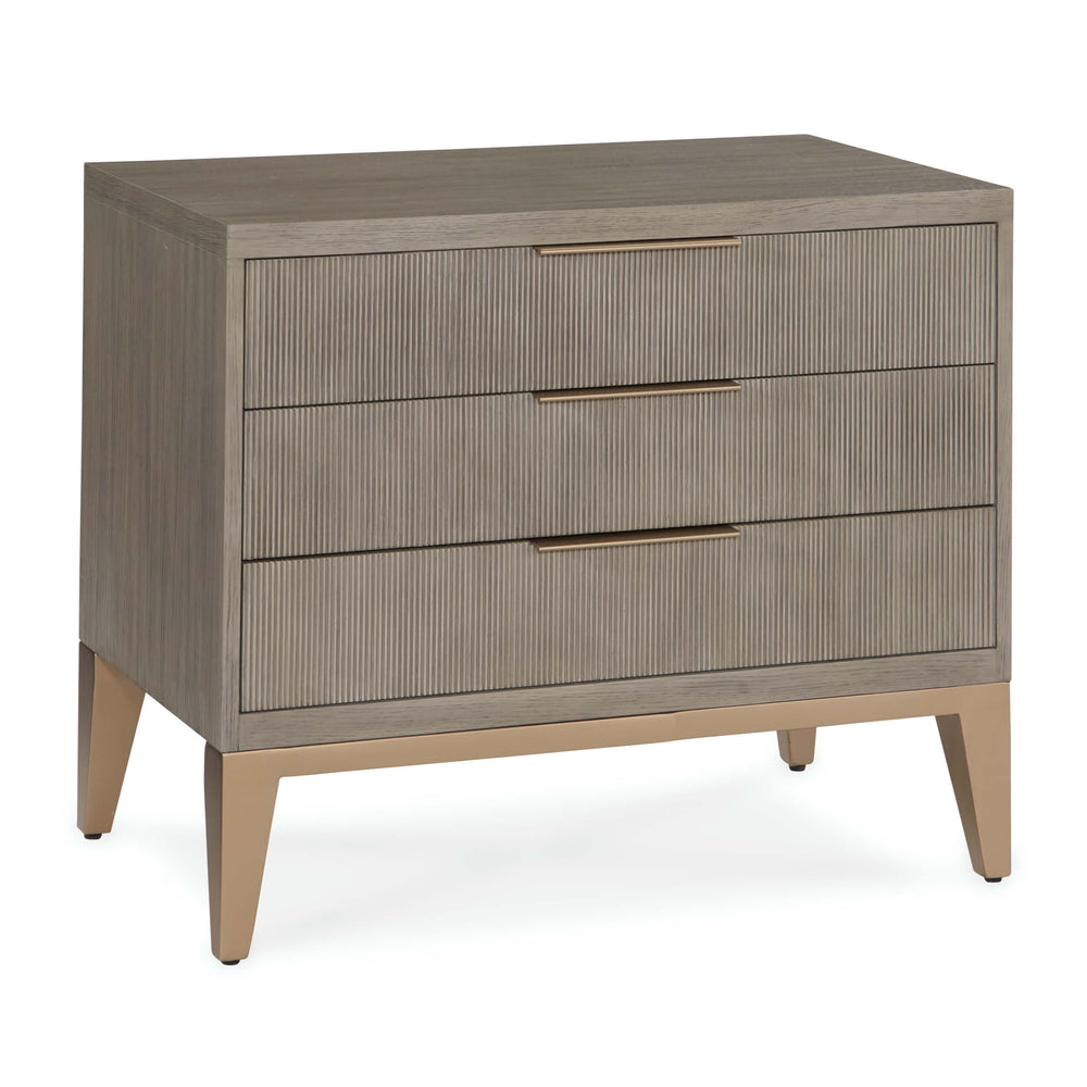 Caleb 3 Drawer Nightstand by Alder & Tweed