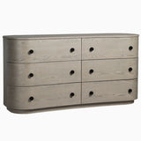 Emery 6 Drawer Dresser, Dusted Stone