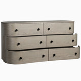 Emery 6 Drawer Dresser, Dusted Stone