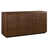 Arden 6 Drawer Dresser, Medium Weathered