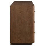 Arden 6 Drawer Dresser, Medium Weathered