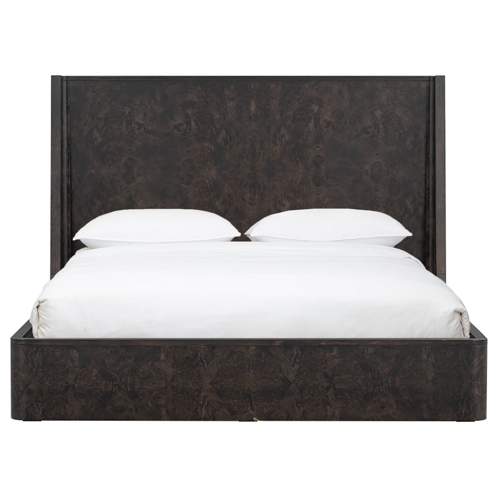 Marshall Bed, Chocolate Burl