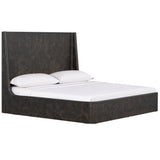 Marshall Bed, Chocolate Burl