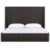 Marshall Bed, Chocolate Burl