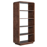 Loma Bookshelf. Caramel Burl