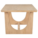 Stratos Dining Table, Raw Oak