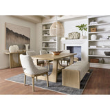 Stratos Dining Table, Raw Oak