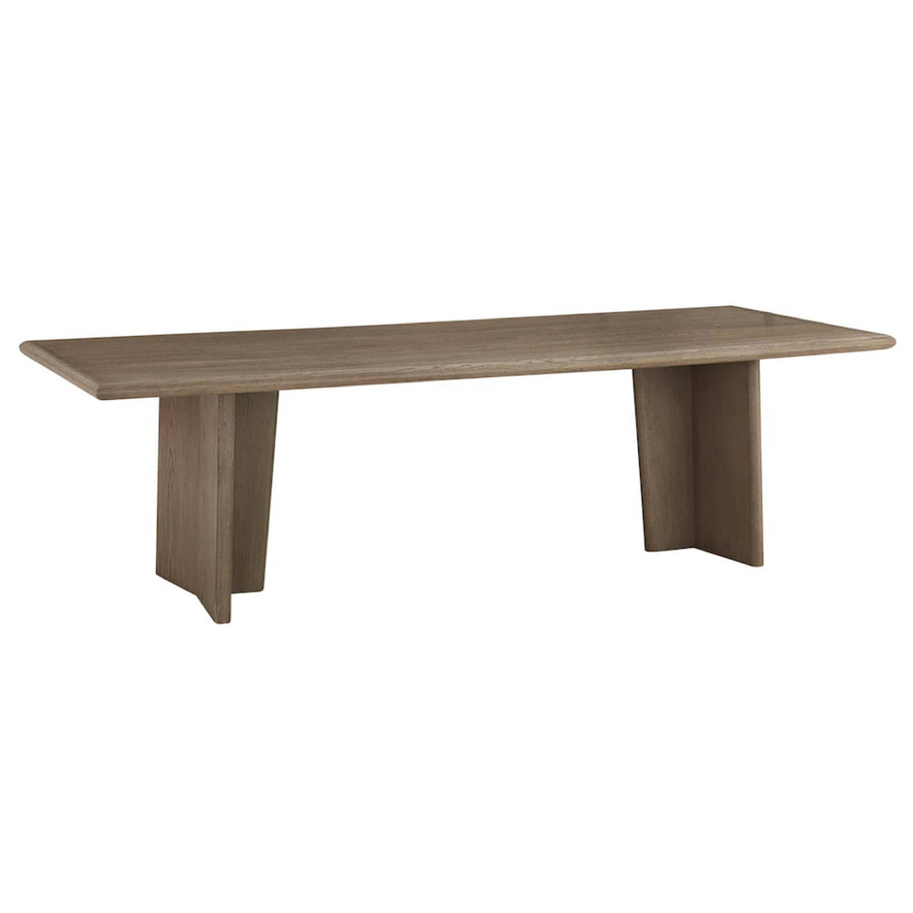 Randall Dining Table, Dusted Stone-Furniture - Dining-High Fashion Home