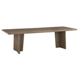 Randall Dining Table, Dusted Stone-Furniture - Dining-High Fashion Home
