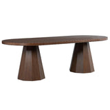 Ford Dining Table, Modern Mocha