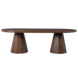 Ford Dining Table, Modern Mocha