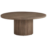 Bradley Round Dining Table, Misted Ash