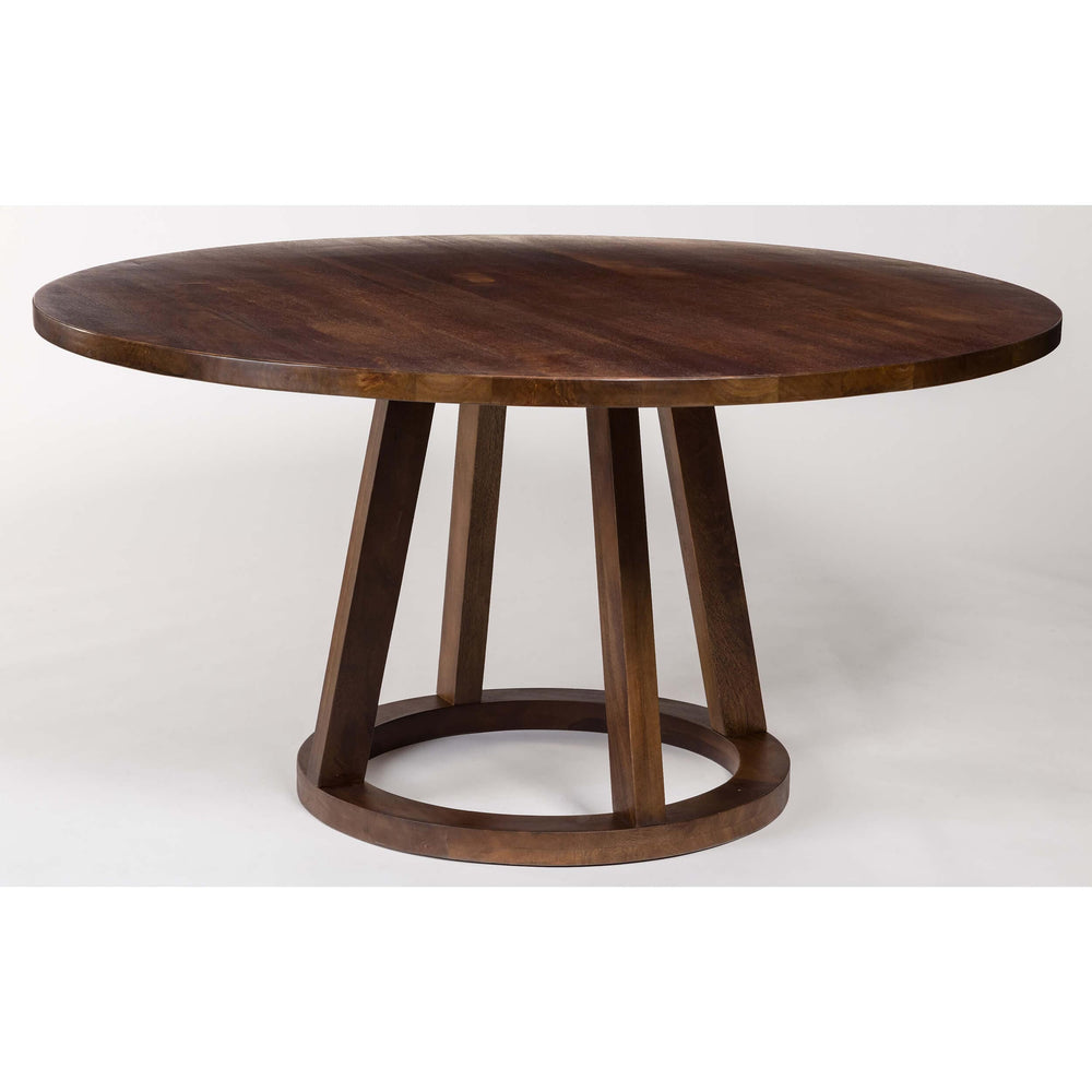 Mendocino Round Dining Table, Aged Ash-Furniture - Dining-High Fashion Home