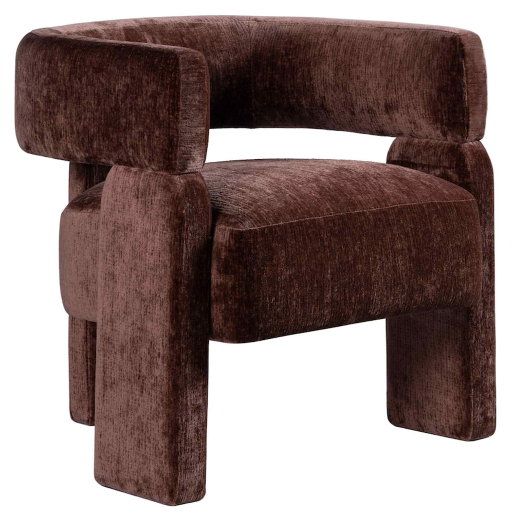 Forme Chair, Warm Bordeaux