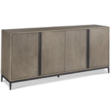 Willow 4 Door Sideboard, Dusted Stone