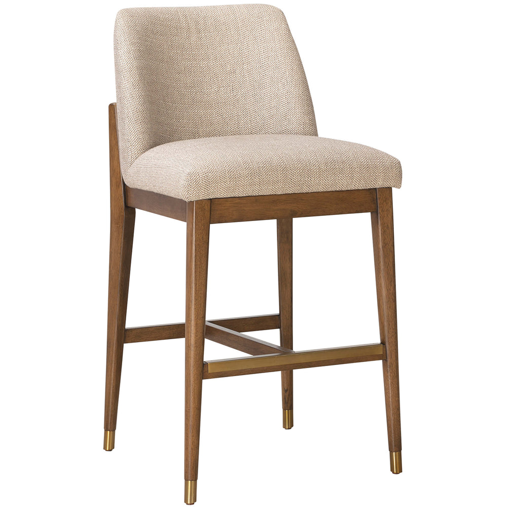 Cole Bar & Counter Stool, Herringbone Haze