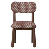 Collette Dining Chair, Merlot Dot, Set of 2