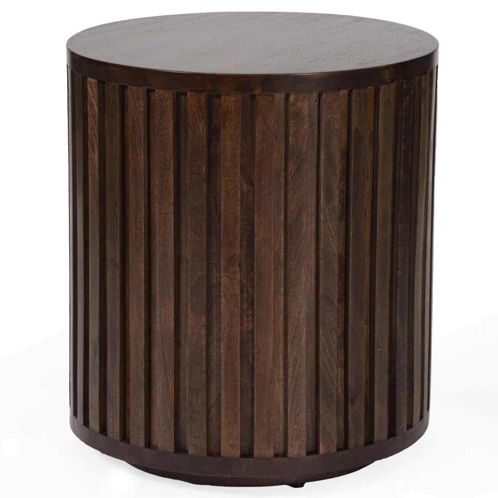Bradley End Table, Aged Ash