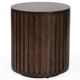 Bradley End Table, Aged Ash