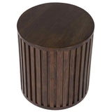 Bradley End Table, Aged Ash