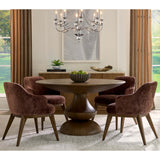 Simone Dining Chair, Warm Bordeaux, Set of 2