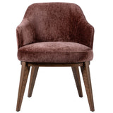 Simone Dining Chair, Warm Bordeaux, Set of 2