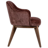 Simone Dining Chair, Warm Bordeaux, Set of 2