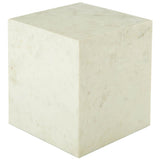 Lennox End Table, Polar White
